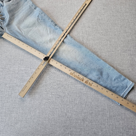 LUCKY BRAND Jeans Button Fly Ava Skinny Light Blue - Picture 12 of 14